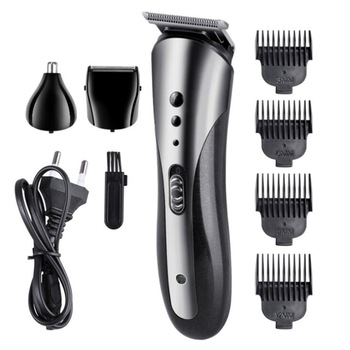 Aparat de ras si tuns multifunctional Kemei, Km-140, Rezistent la apa, Negru Aparat de ras si tuns multifunctional Kemei, Km-140, Rezistent la apa, Negru