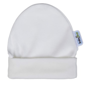 Caciulita pentru nou nascut Baby Hat White Caciulita pentru nou nascut Baby Hat White