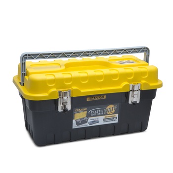 Cutie de depozitare Handy, 535 x 267 x 276 mm, Galben/negru Cutie de depozitare Handy, 535 x 267 x 276 mm, Galben/negru