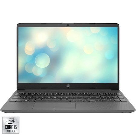 Laptop HP 15-dw1002nqcu procesor Intel® Core™ i5-10210U, 15.6" Full HD, 8GB, 128GB SSD + 1TB HDD, NVIDIA® GeForce® MX130 2GB, FreeDOS, Chalkboard Gray