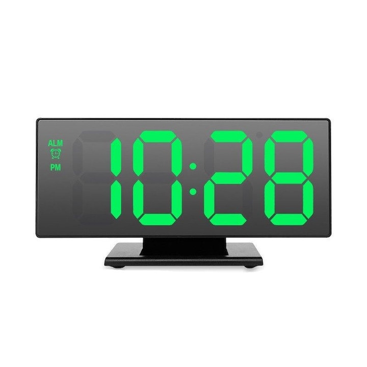 Настолен часовник Smart Technology DS-3618L, Температура, Дата, Големи цифри