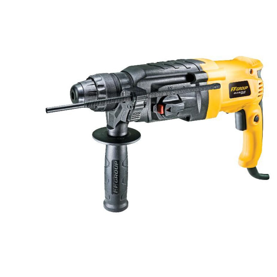 Ciocan rotopercutor cu prindere SDS Plus FF Group, 850W, cu mandrina interschimbabila, 45333