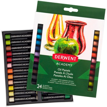 Set 24 creioane ulei pastel Derwent Academy™