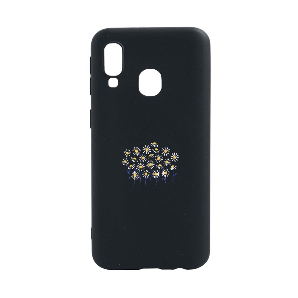 Husa Samsung Galaxy A40, Rose Pattern, rezistenta la uzura, anti-alunecare, din silicon Premium, B642