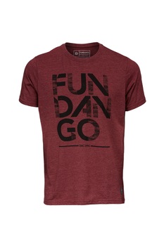 fundango tricou regular fit cu imprimeu logo violet prunanegru imagen 10_0_
0