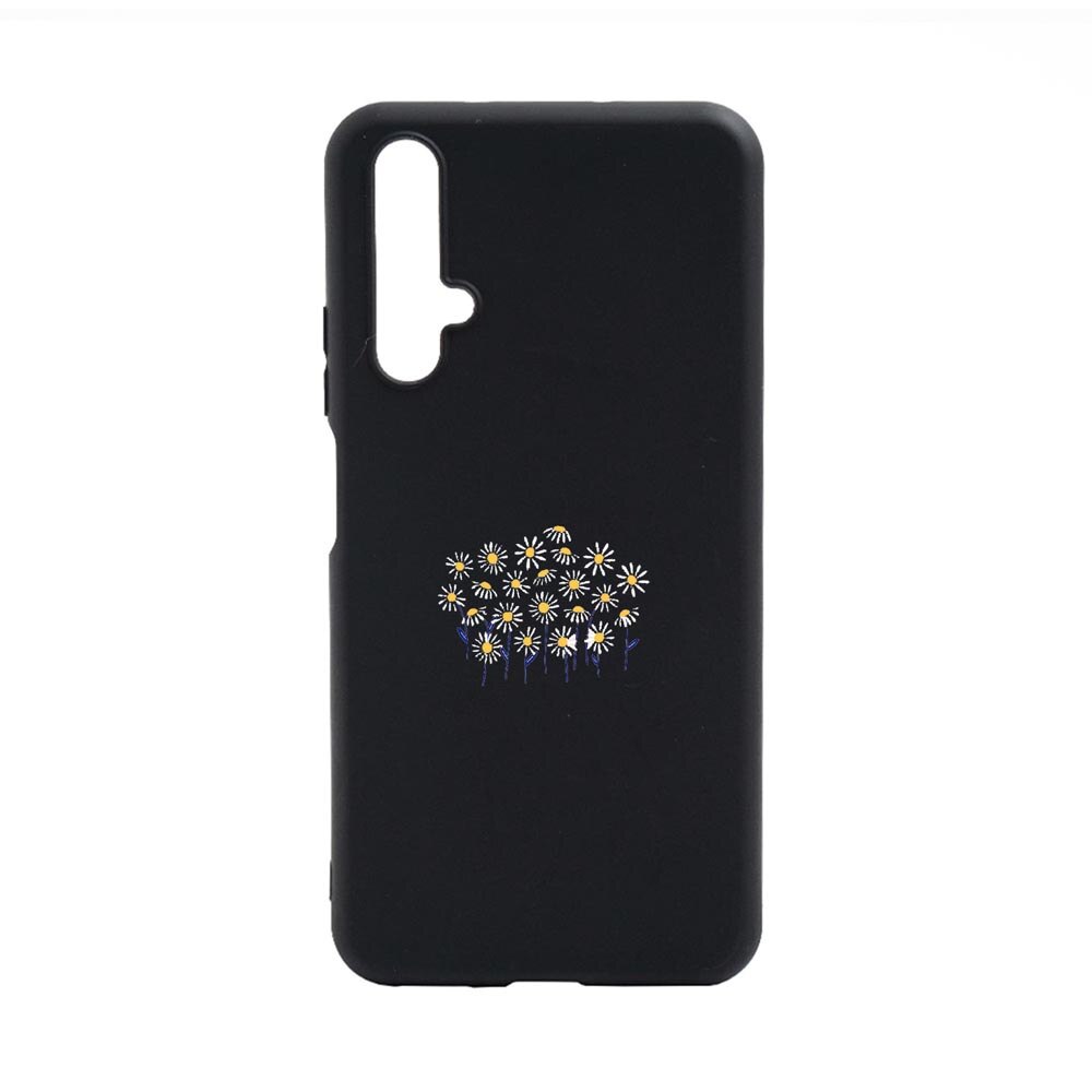 Husa Huawei Nova 5T, Rose Pattern, rezistenta la uzura, anti-alunecare, din silicon Premium, B642