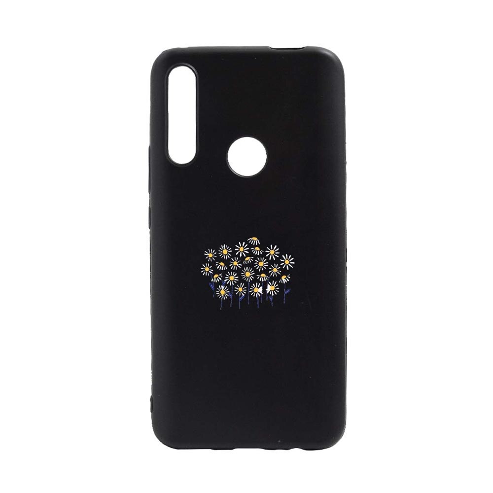 Husa Huawei P Smart Z, Rose Pattern, rezistenta la uzura, anti-alunecare, din silicon Premium, B642