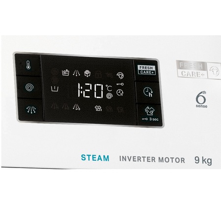 Masina de spalat rufe Whirlpool FFB9448WVEE, 9kg, 1400 RPM, Clasa A+++, Tehnologia al-6lea Simt, Motor Inverter, FreshCare+, Steam Refresh,Alb