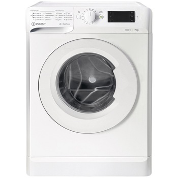 Masina de spalat rufe Indesit MTWE71252WEE, 7kg, 1200 rpm, Clasa E, MyTime, Fast Cycles, Alb Masina de spalat rufe Indesit MTWE71252WEE, 7kg, 1200 rpm, Clasa E, MyTime, Fast Cycles, Alb