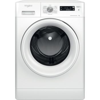 Masina de spalat rufe Whirlpool FFS7238WEE, 7kg, 1200 RPM, Clasa D, Motor Inverter, FreshCare+, Alb Masina de spalat rufe Whirlpool FFS7238WEE, 7kg, 1200 RPM, Clasa D, Motor Inverter, FreshCare+, Alb