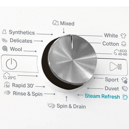 Masina de spalat rufe Whirlpool FFB7438BVEE, 7kg, 1400 RPM, Clasa A+++, Tehnologia al-6lea Simt, Motor Inverter, FreshCare+, Steam Refresh, Alb