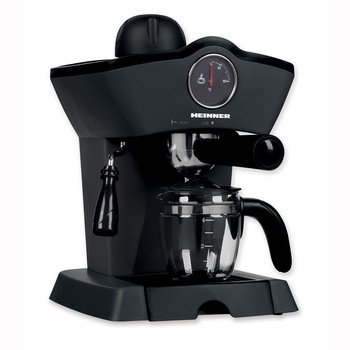 Espressor manual Heinner Retro Effect HEM-200BK, 800W, 3.5bar, capacitate rezervor 0.24L, termometru frontal apa, optiuni preparare: espresso si cappuccino, Negru Espressor manual Heinner Retro Effect HEM-200BK, 800W, 3.5bar, capacitate rezervor 0.24L, termometru frontal apa, optiuni preparare: espresso si cappuccino, Negru