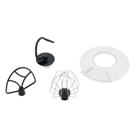 Robot de bucatarie Heinner ExpressRobot HPM-L1200RD, 1200W, angrenaje metalice, bol inox 4.5L, 6 viteze + Pulse, tel din inox, paleta si carlig din aluminiu turnat, accesorii incluse: masina de tocat si blender, Rosu