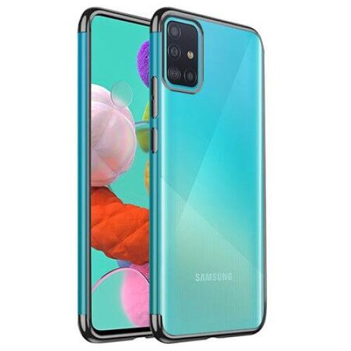 Husa Huawei Y5P TPU Margine Neagra