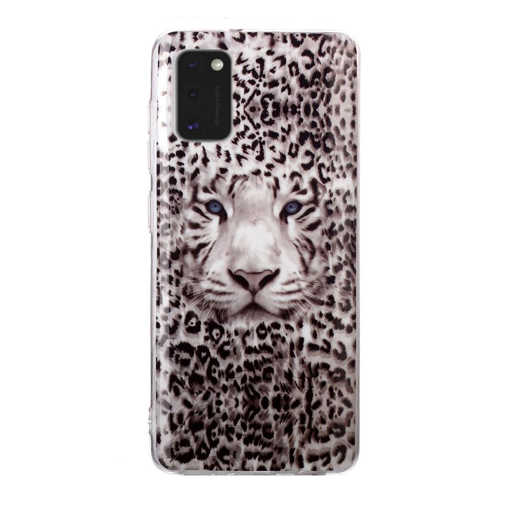 Husa Samsung Galaxy A41 model Snow Leopard, Fosforescenta, Antisoc, Viceversa Multicolor