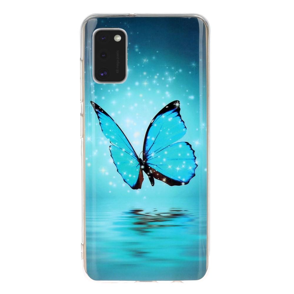 Husa Samsung Galaxy A41 model Butterfly, Fosforescenta, Antisoc, Viceversa - Viceversa Multicolor
