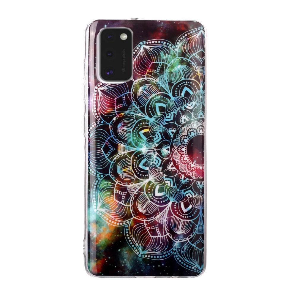 Husa Samsung Galaxy A41 model Mandala Universe, Fosforescenta, Antisoc, Viceversa Multicolor