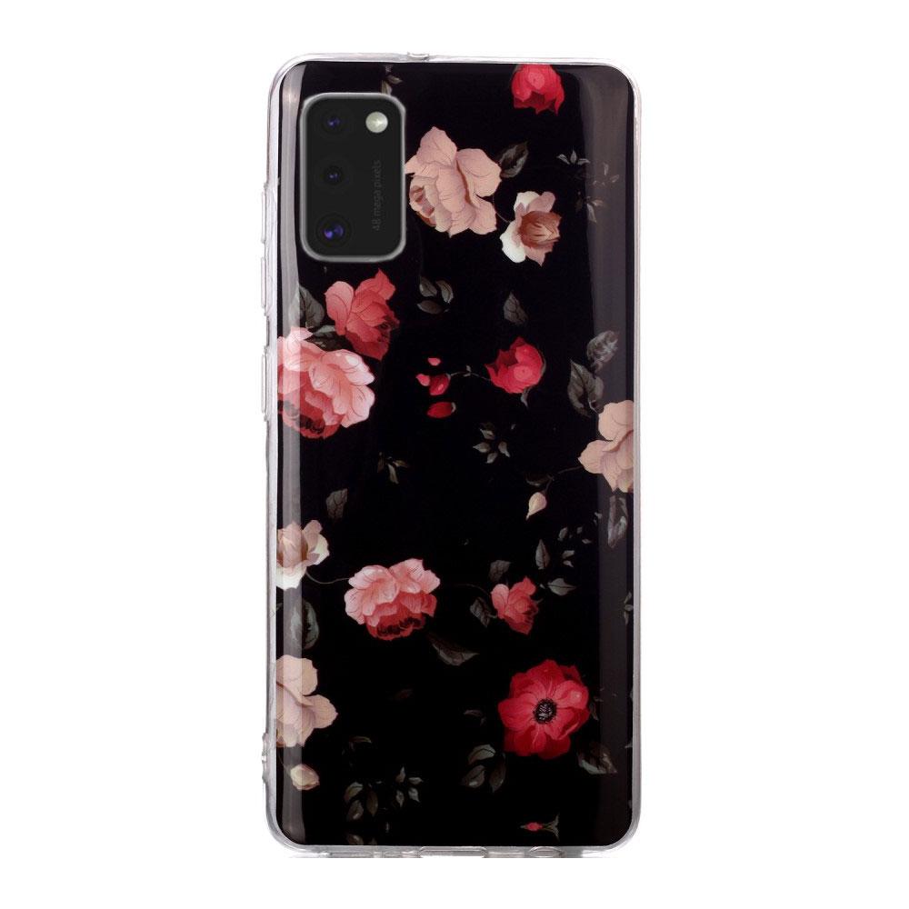 Husa Samsung Galaxy A41 model Flower Garden, Fosforescenta, Antisoc, Viceversa Multicolor