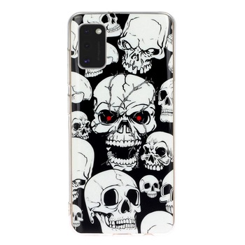 Husa Samsung Galaxy A41 model Skulls, Fosforescenta, Antisoc, Viceversa Multicolor Husa Samsung Galaxy A41 model Skulls, Fosforescenta, Antisoc, Viceversa Multicolor