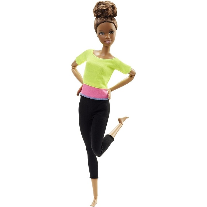 Кукла Barbie Yoga, Жълта