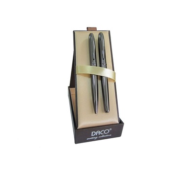 Set pix si stilou, Daco, Gri, SE201GR Set pix si stilou, Daco, Gri, SE201GR