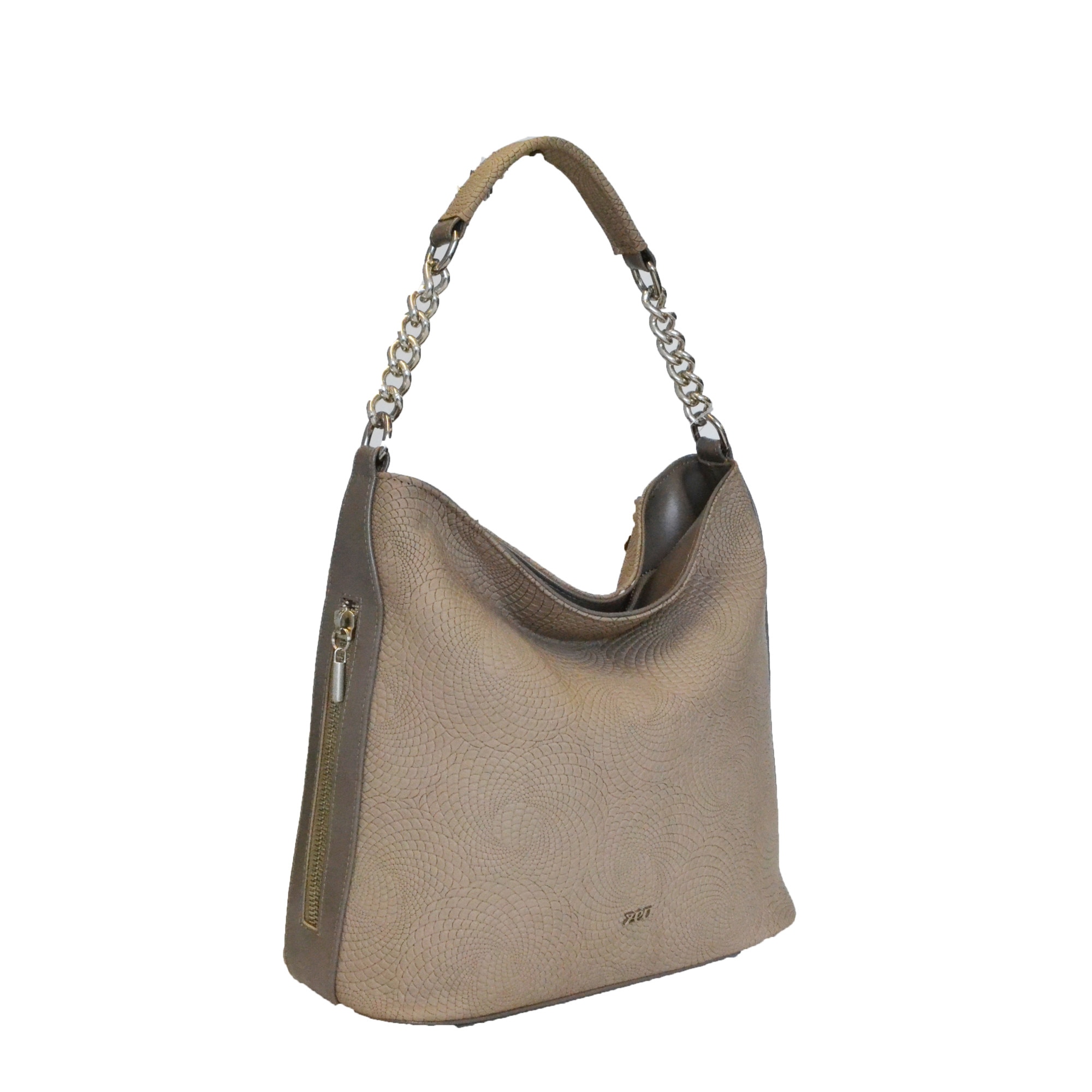 Geanta dama,Zea,bej imprimat,32x14x32