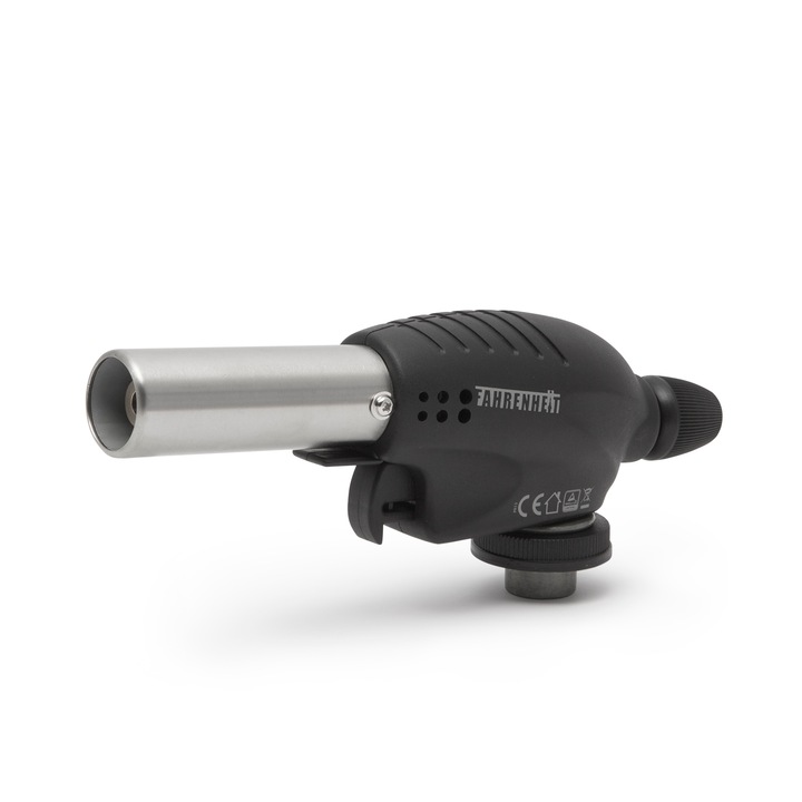 Lampa gaz cu piezo, Fahrenheit, 1300 ° C, Negru