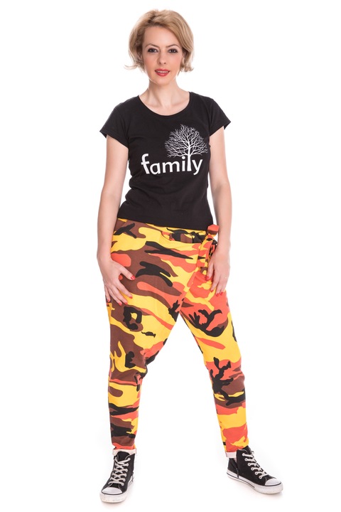 Pantaloni femei camuflaj
