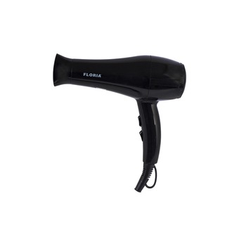 Uscator de par Floria ZLN8983, 2000 W, 2 viteze, 3 Trepte de temperatura, concentrator, Negru Uscator de par Floria ZLN8983, 2000 W, 2 viteze, 3 Trepte de temperatura, concentrator, Negru