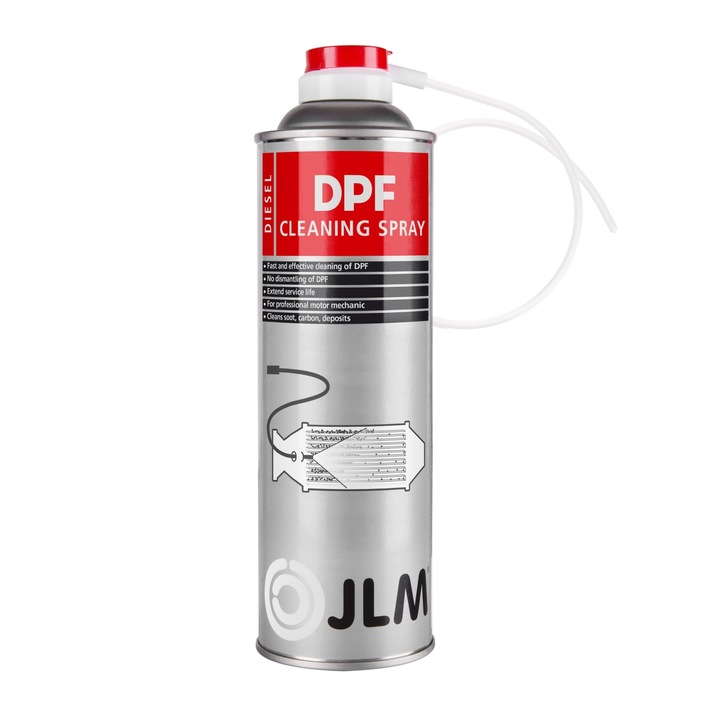 JLM Dízel DPF Részecskeszűrő Tisztító Spray 400ML