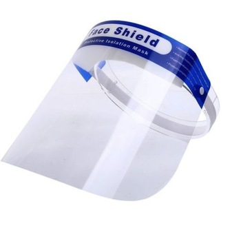 Viziera de protectie reutilizabila, din plastic si burete Viziera de protectie reutilizabila, din plastic si burete