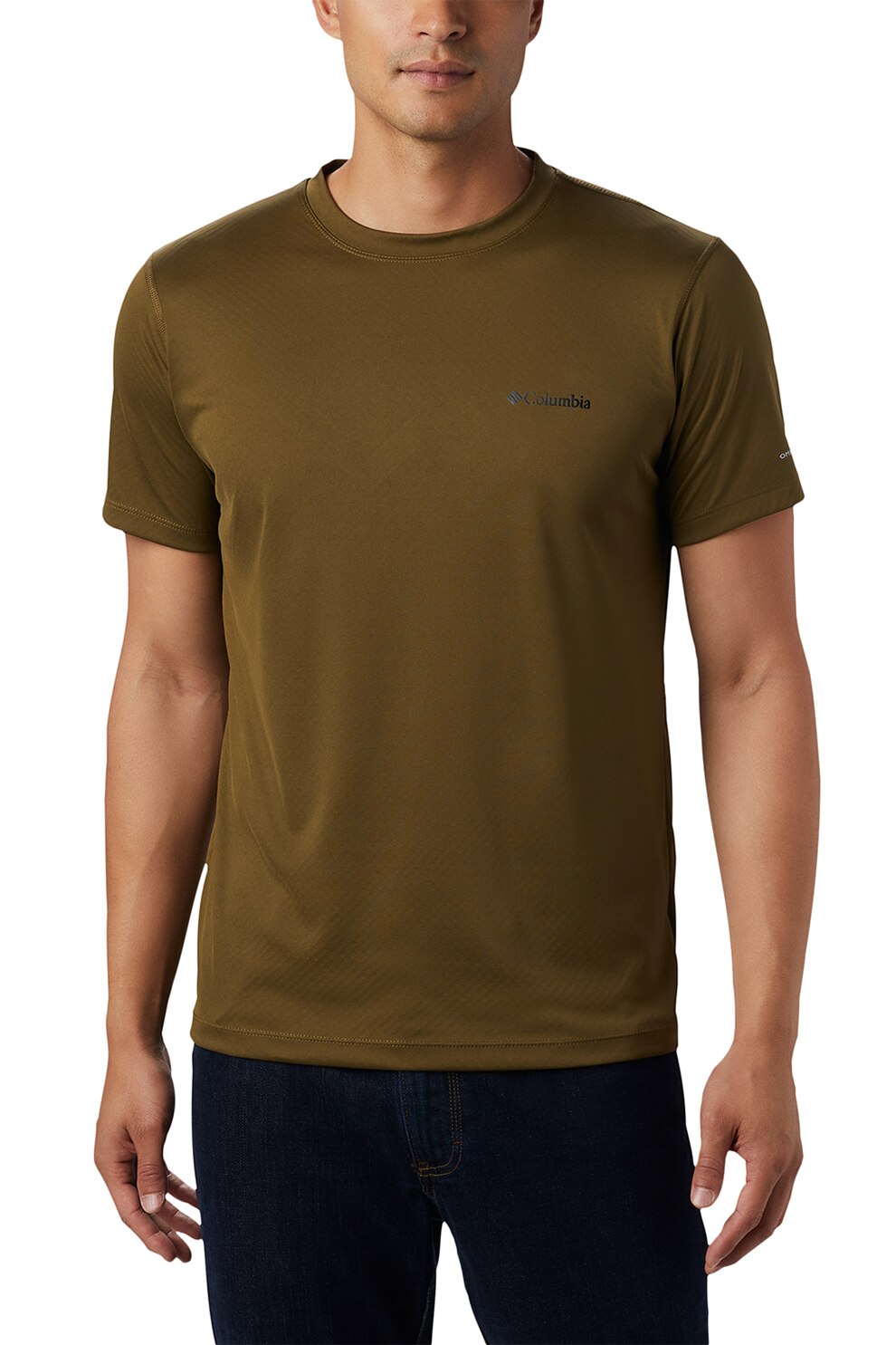 Columbia, Tricou cu imprimeu logo Zero Rules™, Verde oliv