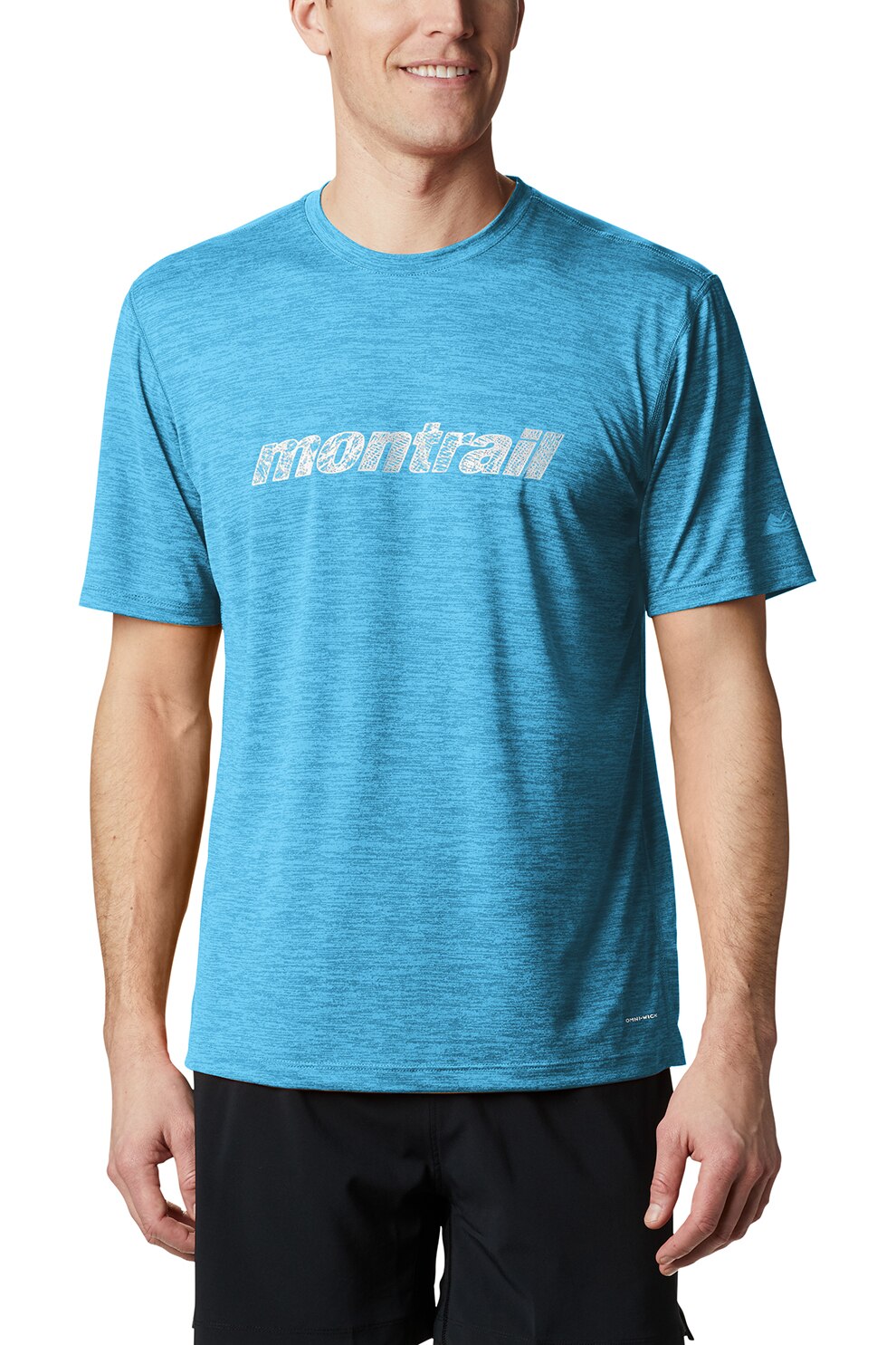 Columbia, Tricou cu imprimeu logo Trinity Trail™, Albastru aqua
