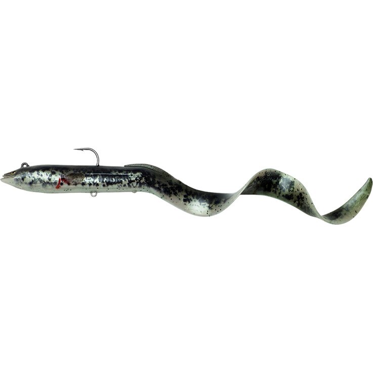 Naluca Savage Gear 4D Real Eel 20cm 38G Black Green Pearl Php