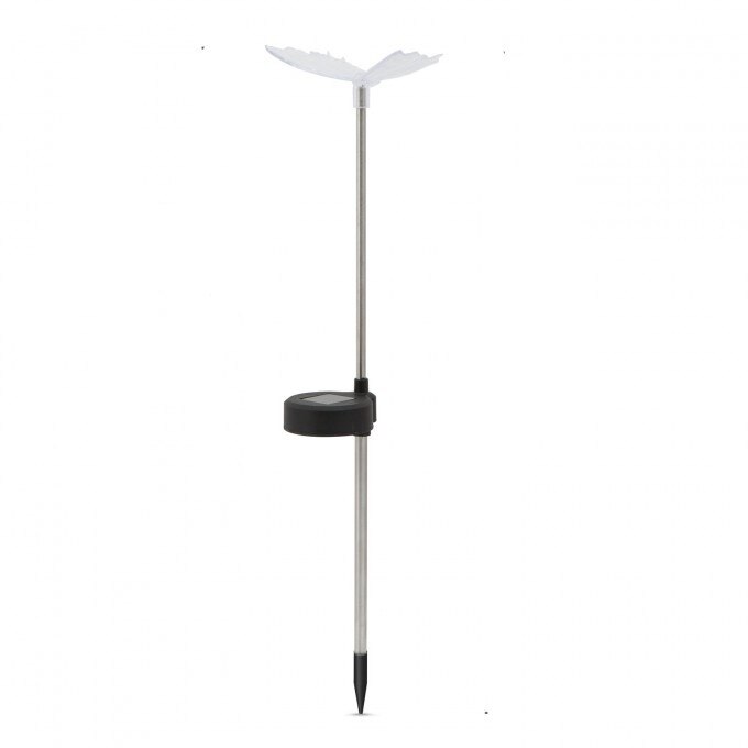 Lampa solara RGB LED, model Fluture, 43 cm