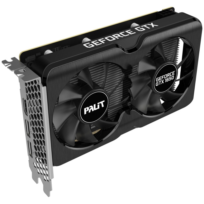 Placa video Palit GeForce® GTX 1650 GP OC, 4GB GDDR6, 128-bit