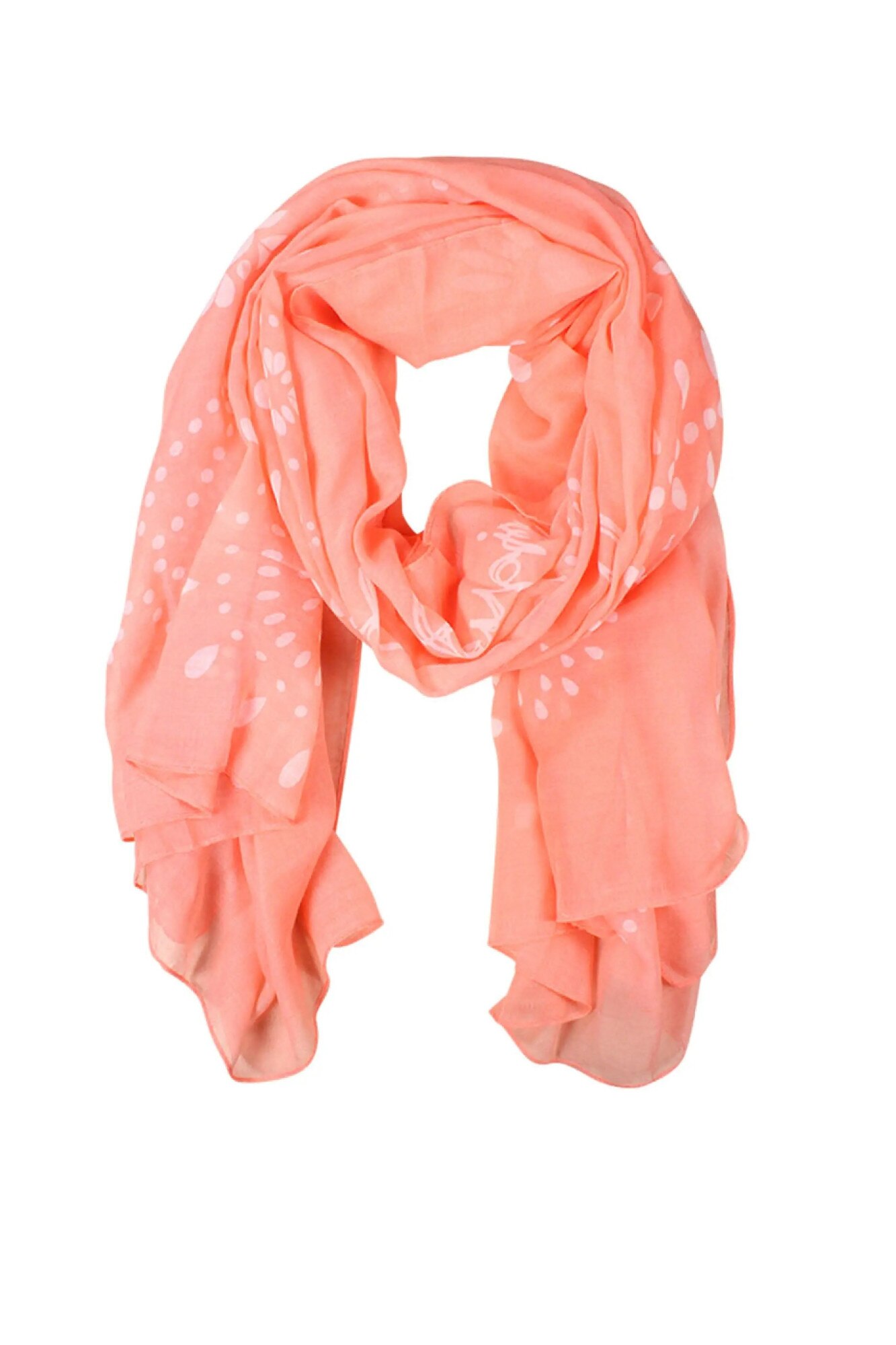 Esarfa, Desigual 74W9YH5, Portocaliu