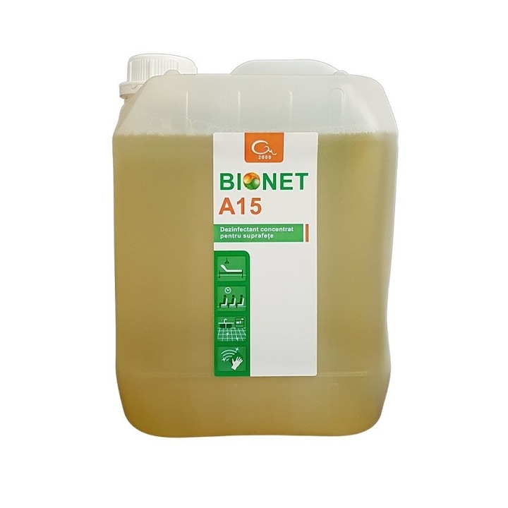 Бионет А15 концентриран дезинфектант 5л