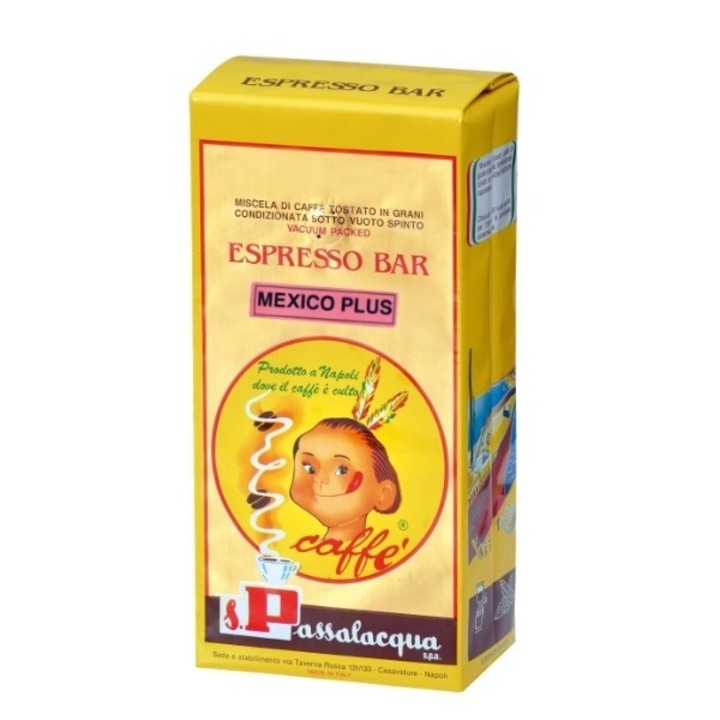 Cafea boabe Passalacqua Mexico Plus 1 kg