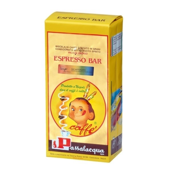 Cafea boabe Passalacqua Deup Decofeinizata 1 kg