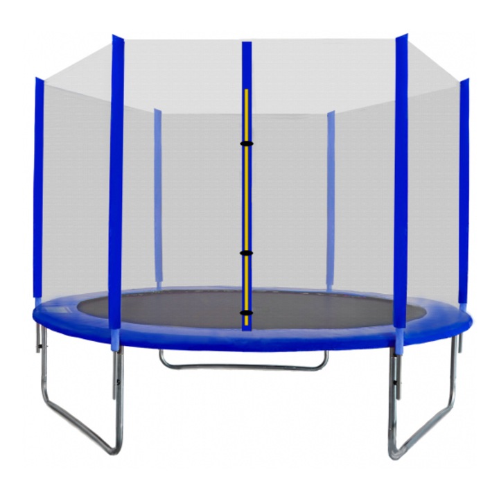 aGa SPORT TOP trambulin, 180 cm, kék + biztonsági háló