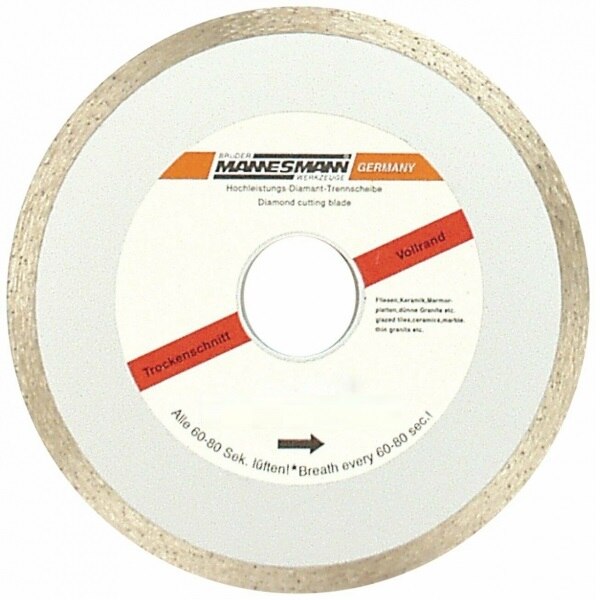 Disc diamantat continuu pentru fierastrau circular Mannesmann M1244-178, Ø180 mm