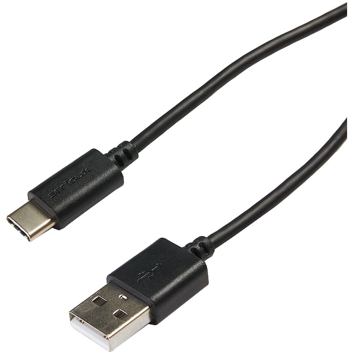 Cablu de date/incarcare Serioux USB - USB Type C, 1m, Negru