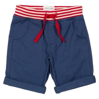 Pantaloni scurti navy pentru baieti, bumbac organic Pantaloni scurti navy pentru baieti, bumbac organic