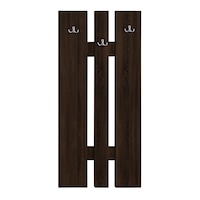 cuier hol elda mic pentru perete cu 6 agatatori sonoma dark 450 x 32 x 920 mm imagen 0_0_0