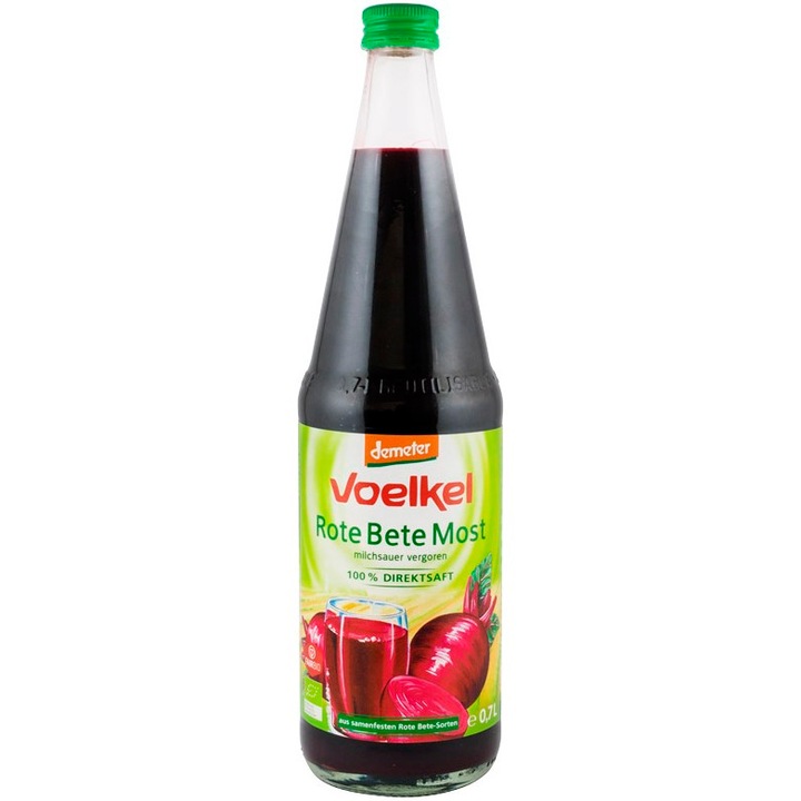 Voelkel БИО лактоферментирал сок от червено цвекло 700 мл