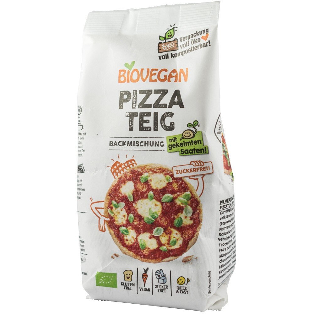 PREMIX BIO PENTRU PIZZA, 300G Biovegan