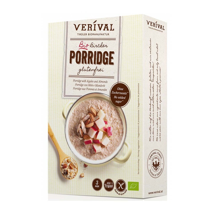 Porridge Bircher 350g Verival Bio