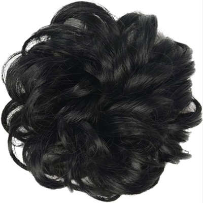 Elastic din par, Negru