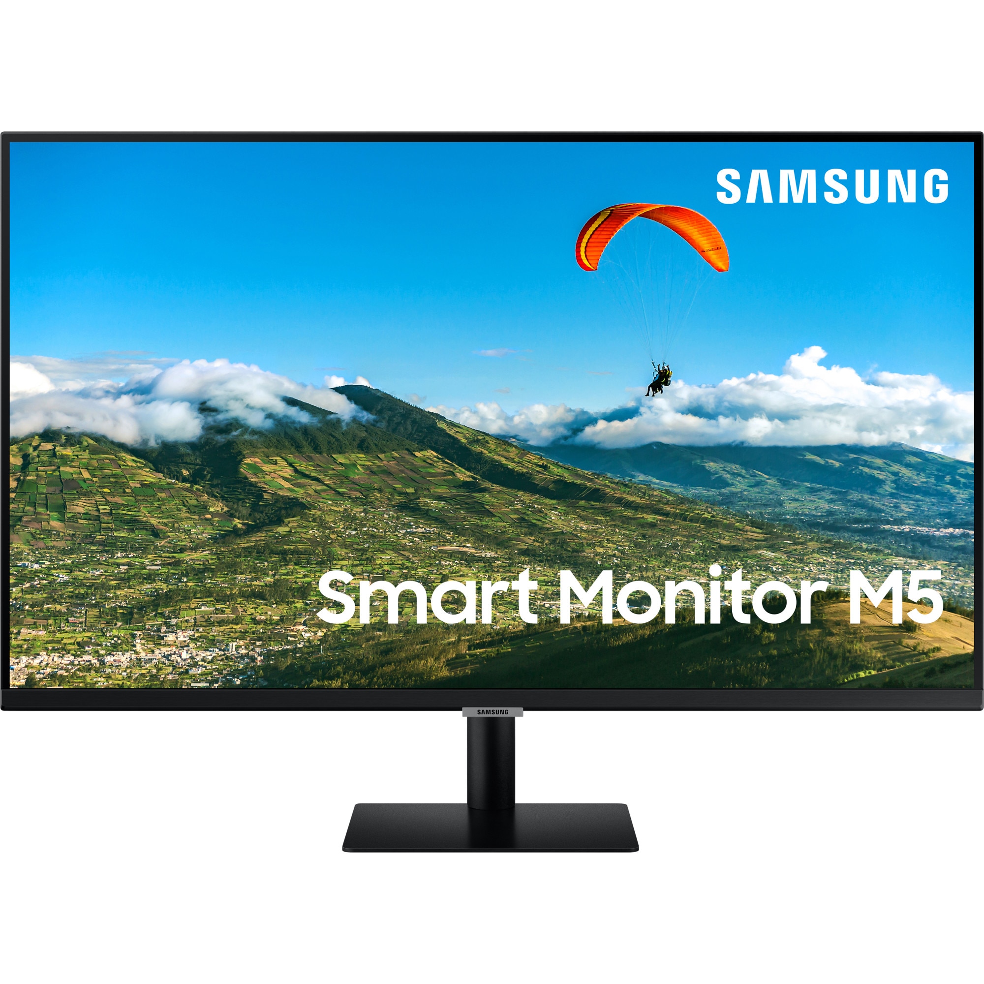 Flash Consult Mammoth Monitor Smart LED IPS Samsung 27", Full HD, HDMI, FreeSync, Vesa, Negru,  LS27AM500NUXEN - eMAG.ro